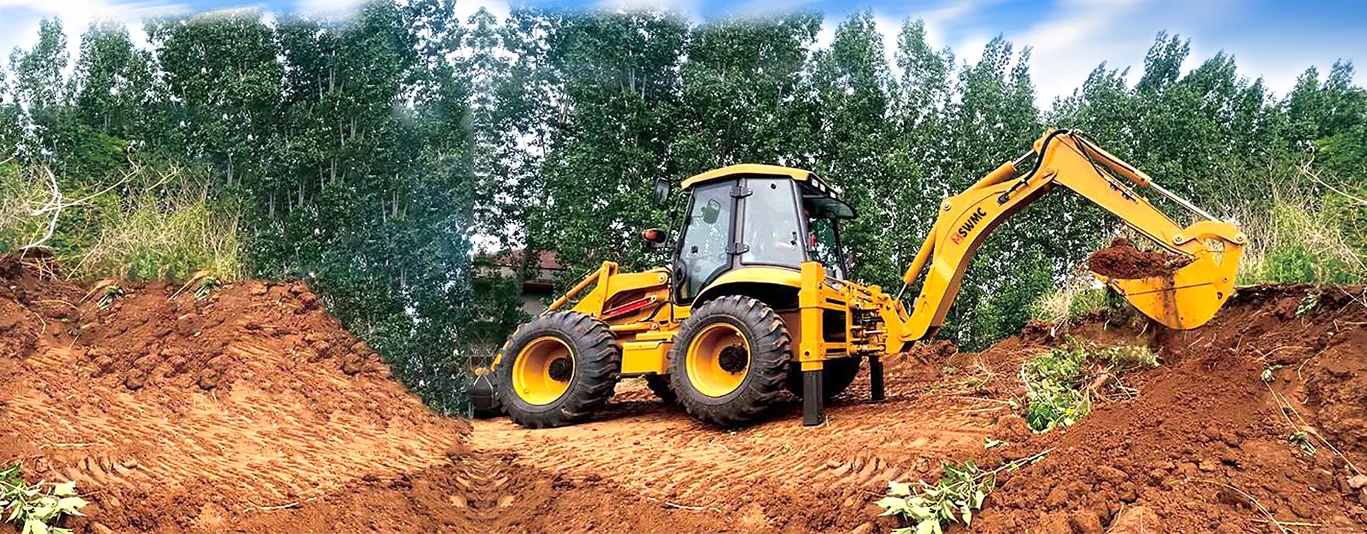 Backhoe loader SW397AH