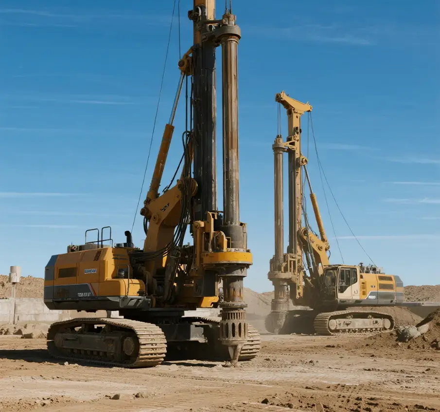 液压钻机与潜孔钻机的主要区别